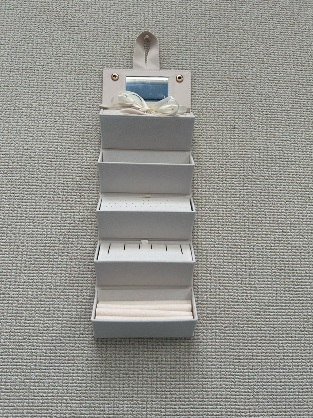 Hanging Travel Jewelry Organizer